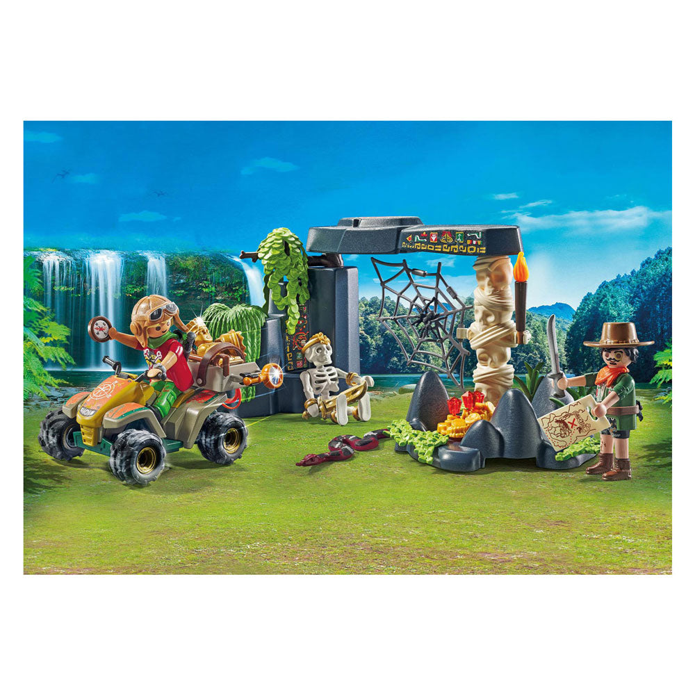 Playmobil Sports Action Treasure partage dans la jungle