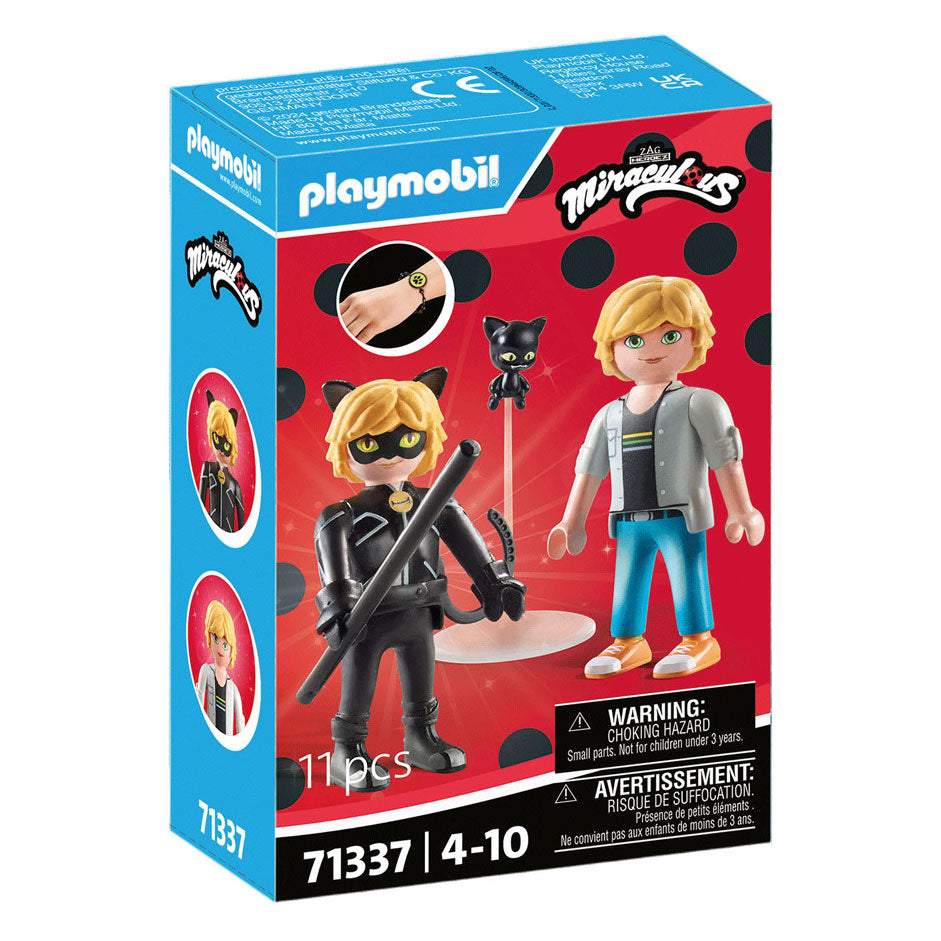 Playmobil Miraulous Miraculous : Adrien Chat Noir 71337