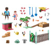 Playmobil Mylife Small Poulet Farm dans le jardin