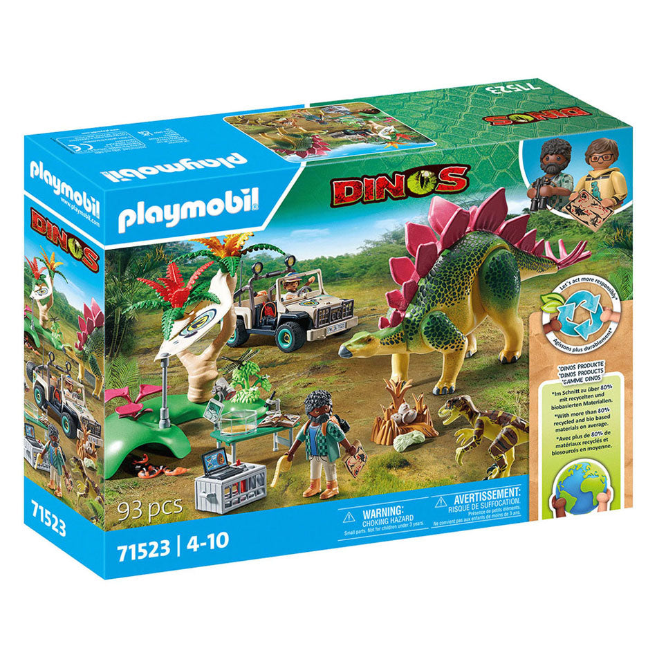 Playmobil Dinos Research Station avec dinosaures 71523