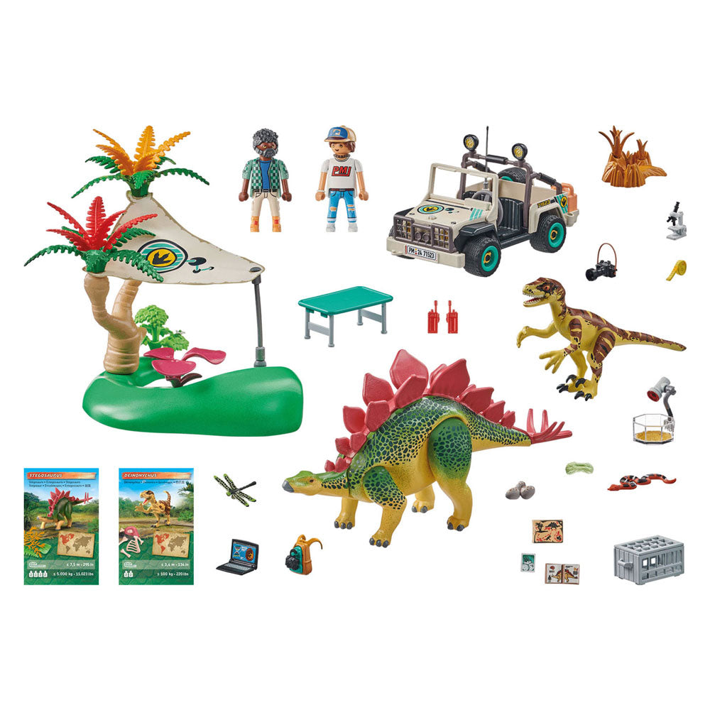 Playmobil Dinos Research Station avec dinosaures 71523