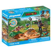 Playmobil dinos nid de stégosaure avec voleur d’œufs 71526 - afbeelding 1