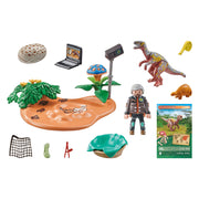 Playmobil dinos nid de stégosaure avec voleur d’œufs 71526 - afbeelding 2
