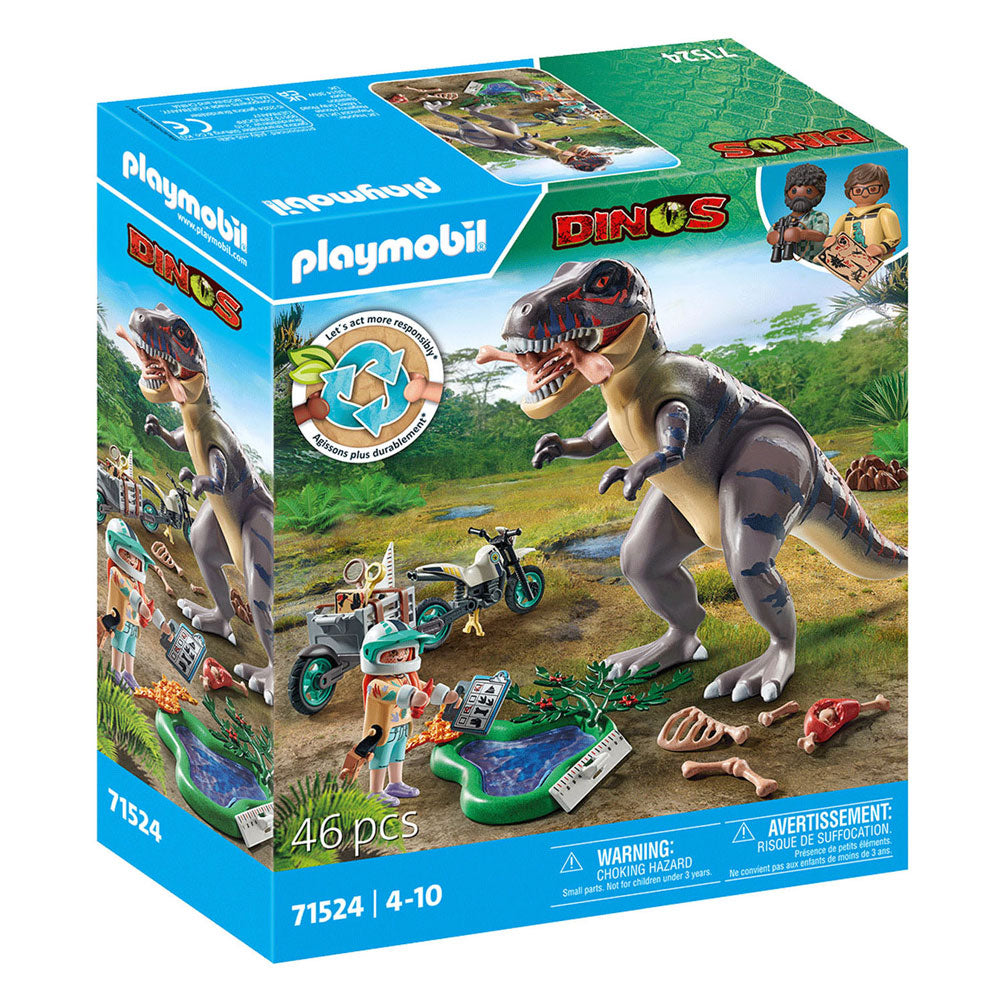 Playmobil Dinos T-REX Track Research 71524