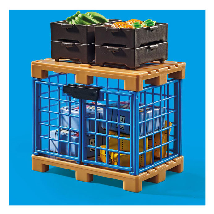 Playmobil My Life Promo Forklift avec charge 71528