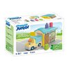 Playmobil junior werkman avec tri garage 71686