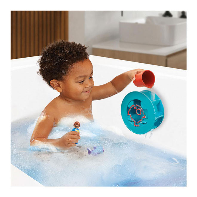 Playmobil Junior Eau plus large rad avec bébé shaai 70636