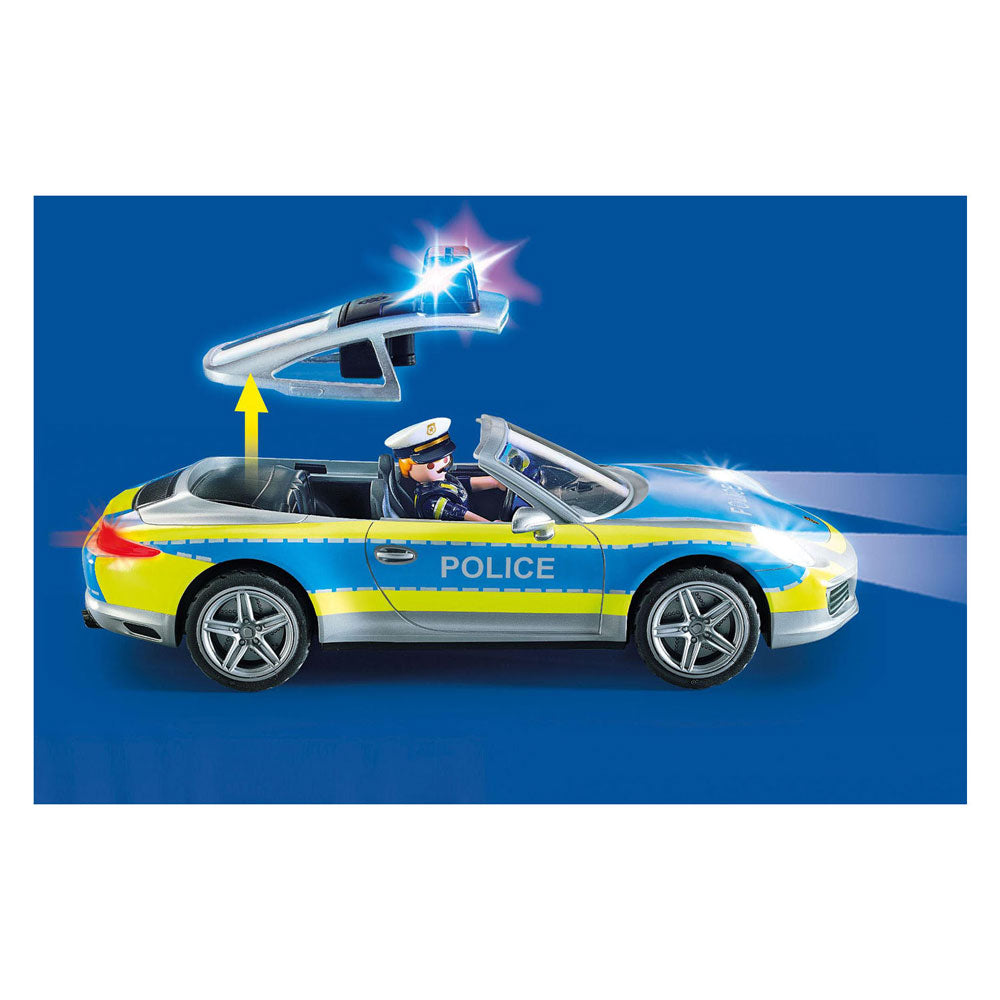 Playmobil Porsche 911 4S Police blanche 70066