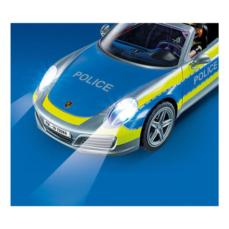 Playmobil Porsche 911 4S Police blanche 70066