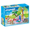 Playmobil Prince et princesse avec voiture et cascade 5021