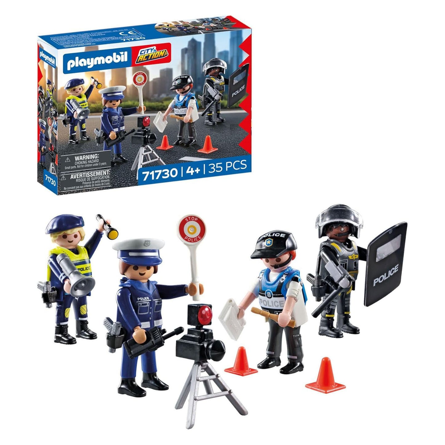 Playmobil 71730 Figures de police