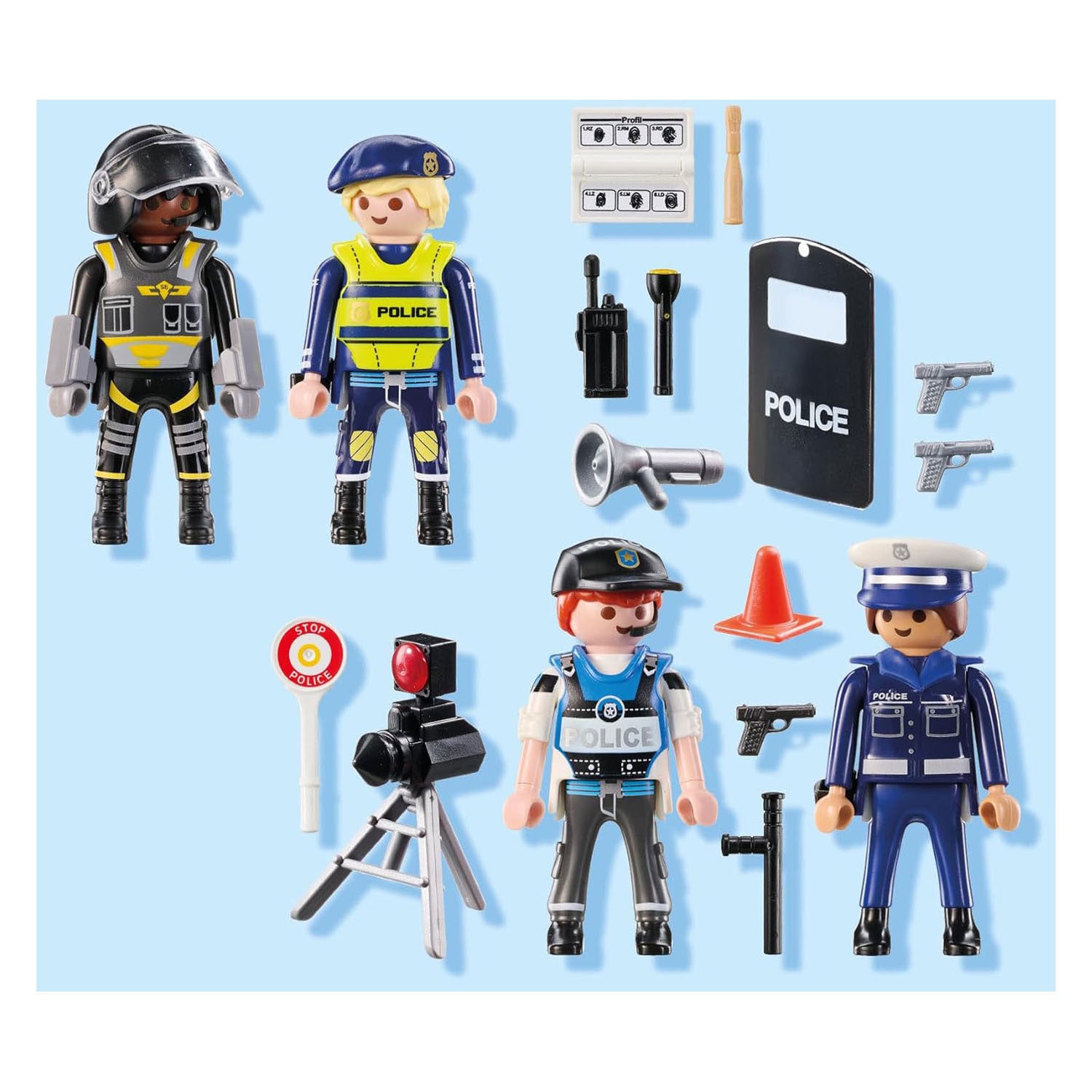 Playmobil 71730 Figures de police
