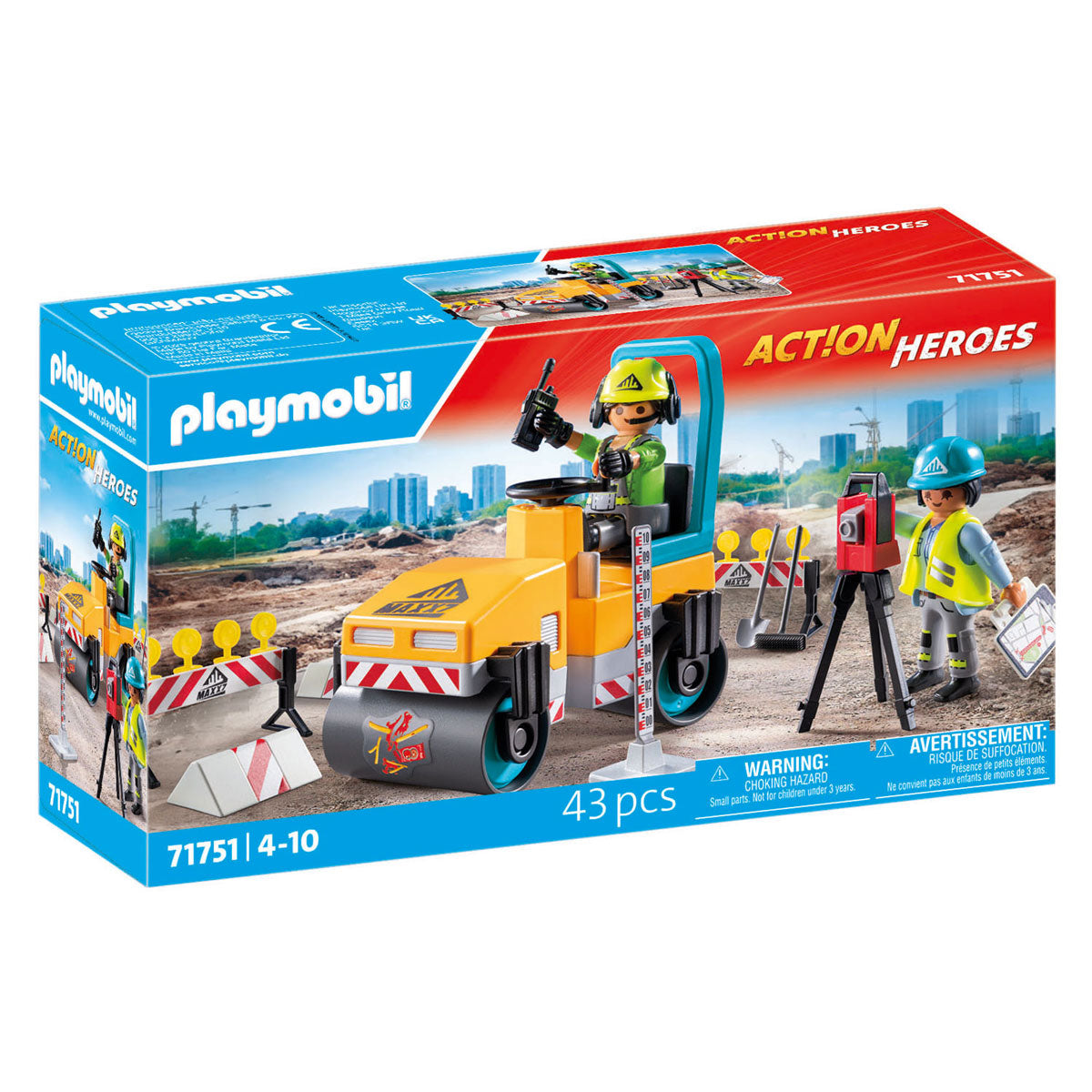 Playmobil 71751 Construction de la route