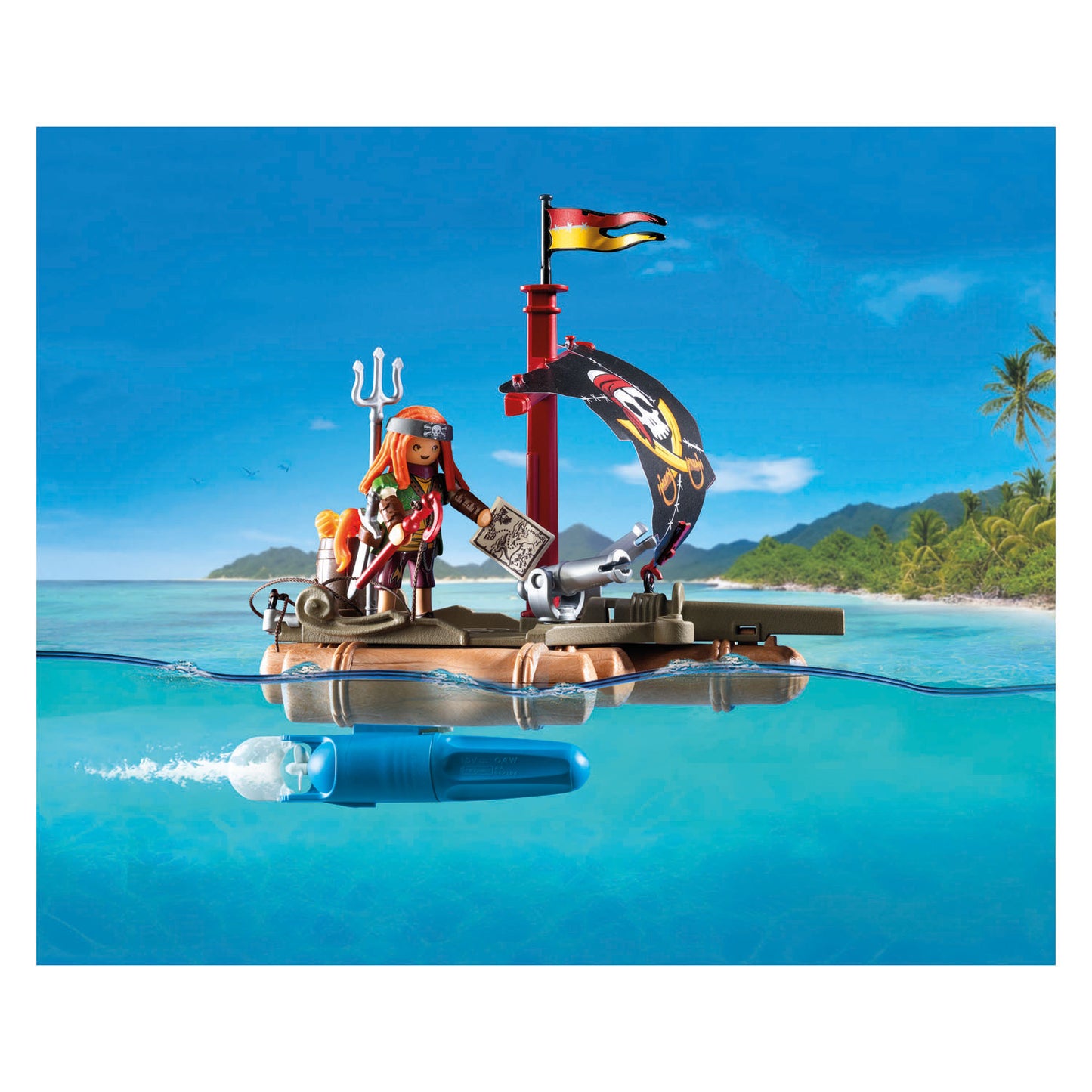 Playmobil 71794 Radeau de pirate avec trésor
