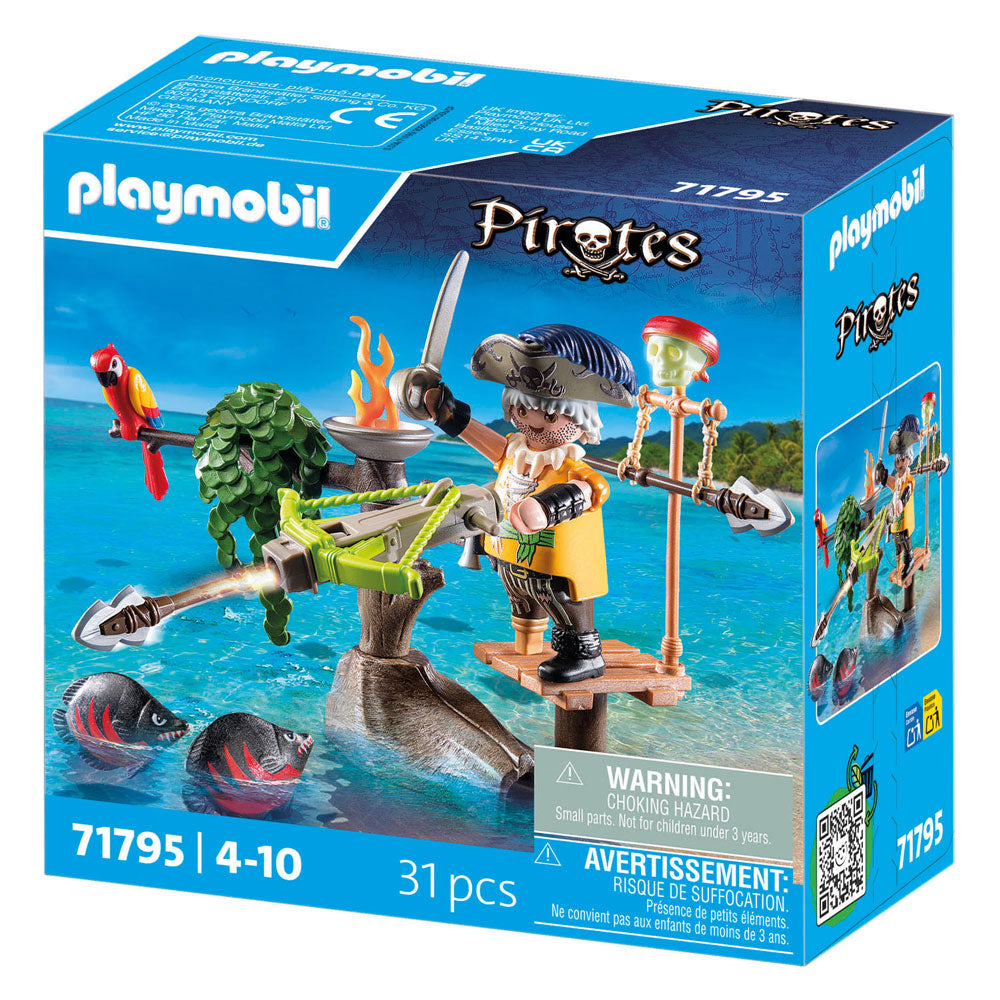 Playmobil 71795 Pirate avec ballista