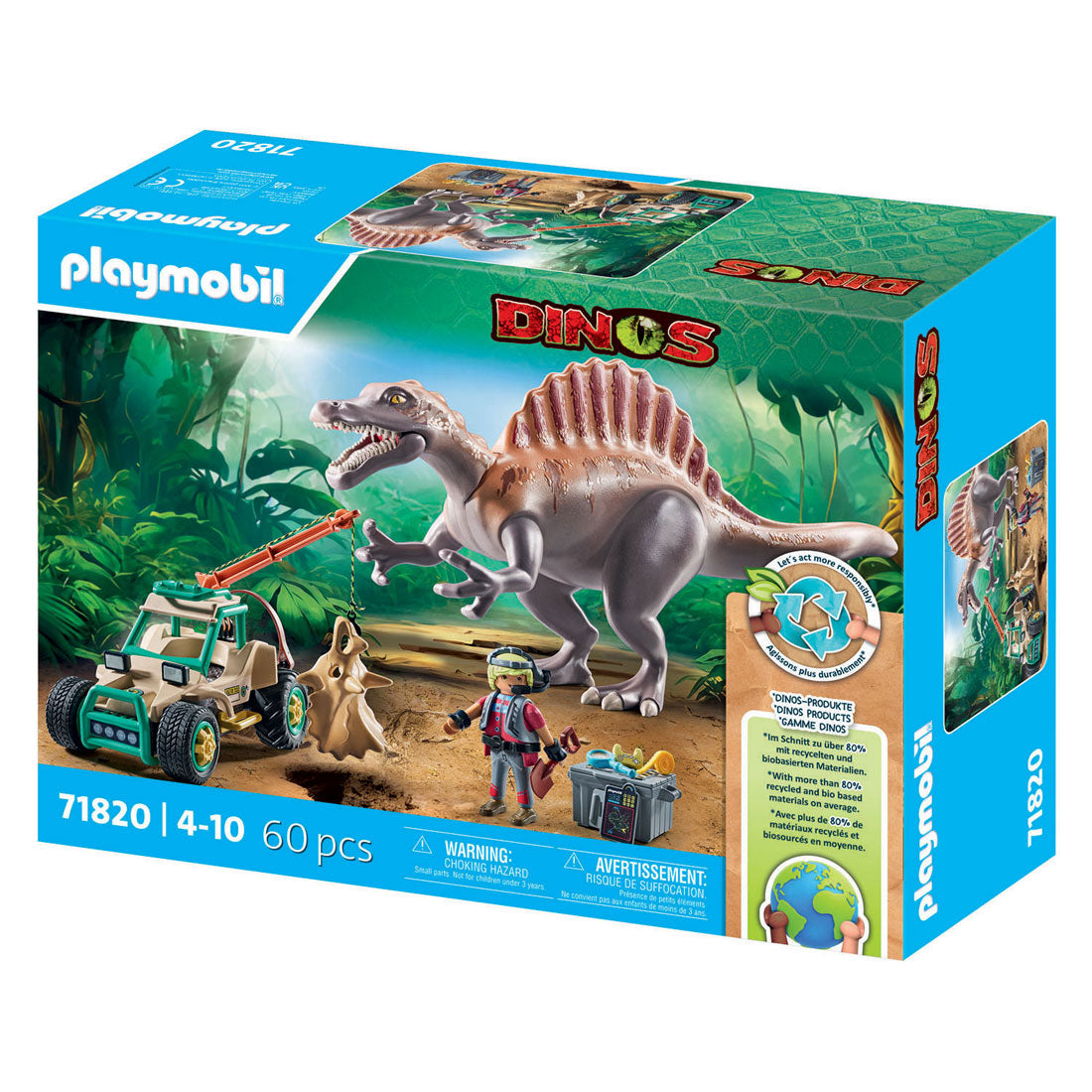 Playmobil 71820 Spinosaurus Attaque