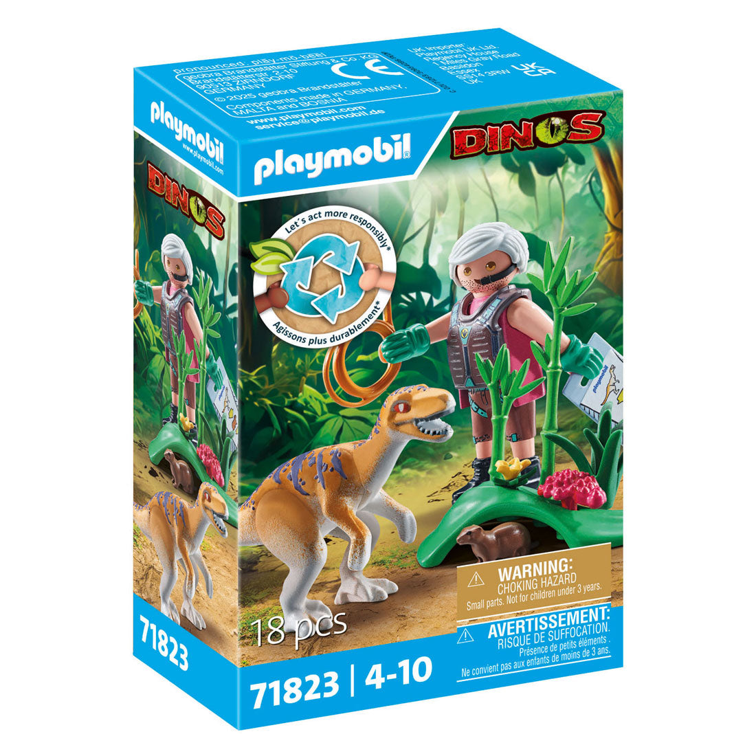 Playmobil Dinos Vélociraptor 71823