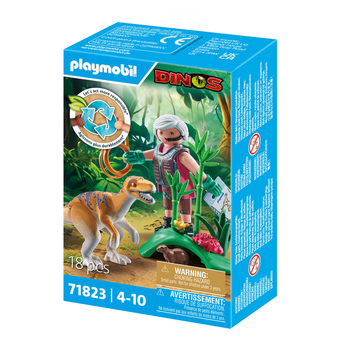 Playmobil Dinos Vélociraptor 71823