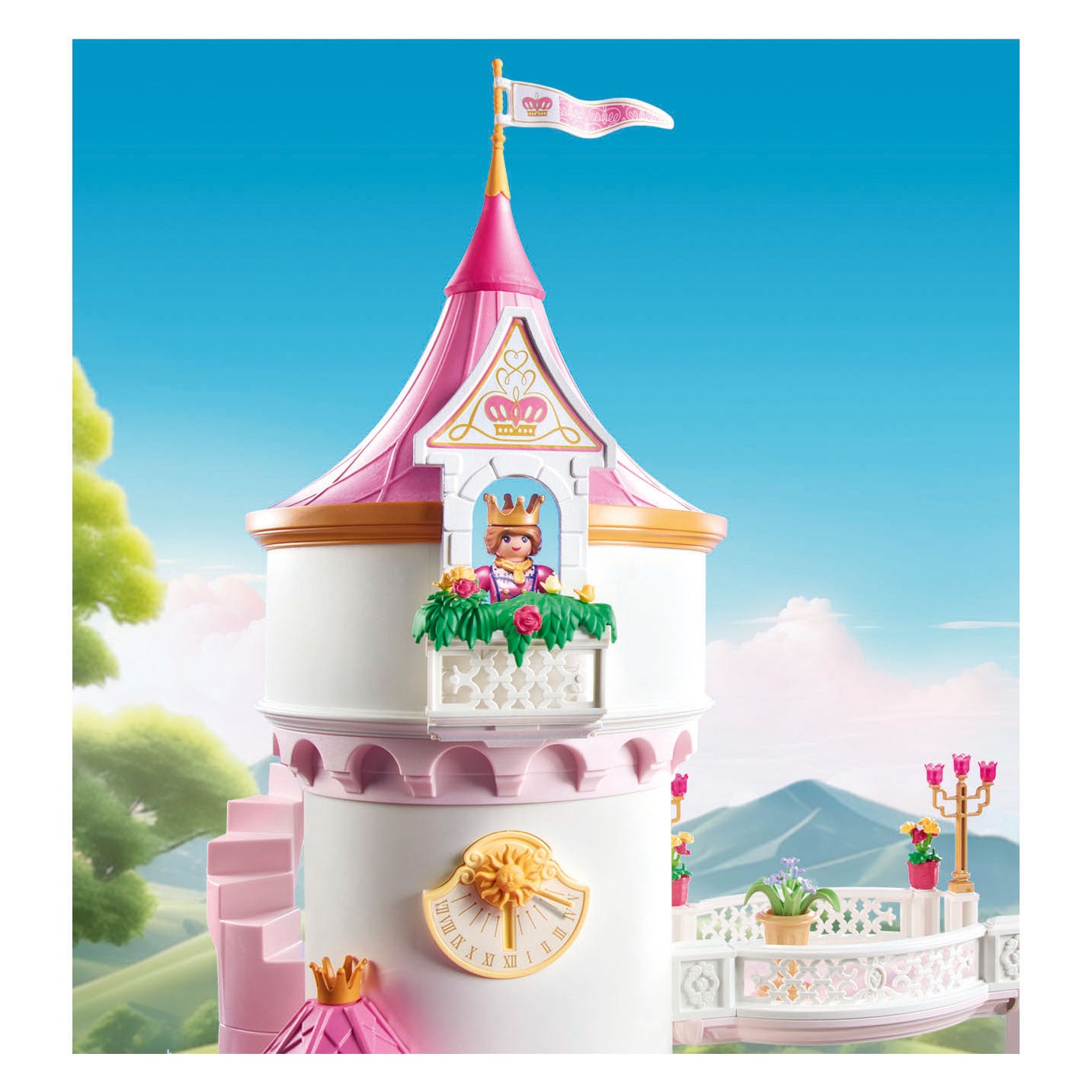 Playmobil princesse château de princesse magique avec couple royal - 71845