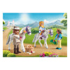 Playmobil 71846 Roule d'entraîneur avec Prince et Princess