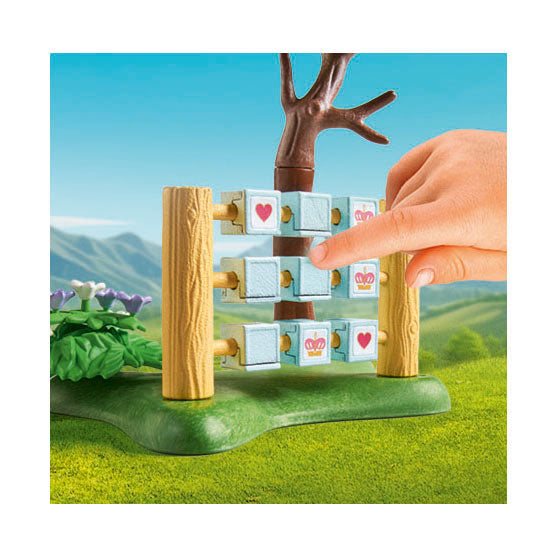 Playmobil princesse magique enfants royaux dans l'aire de jeux 71849