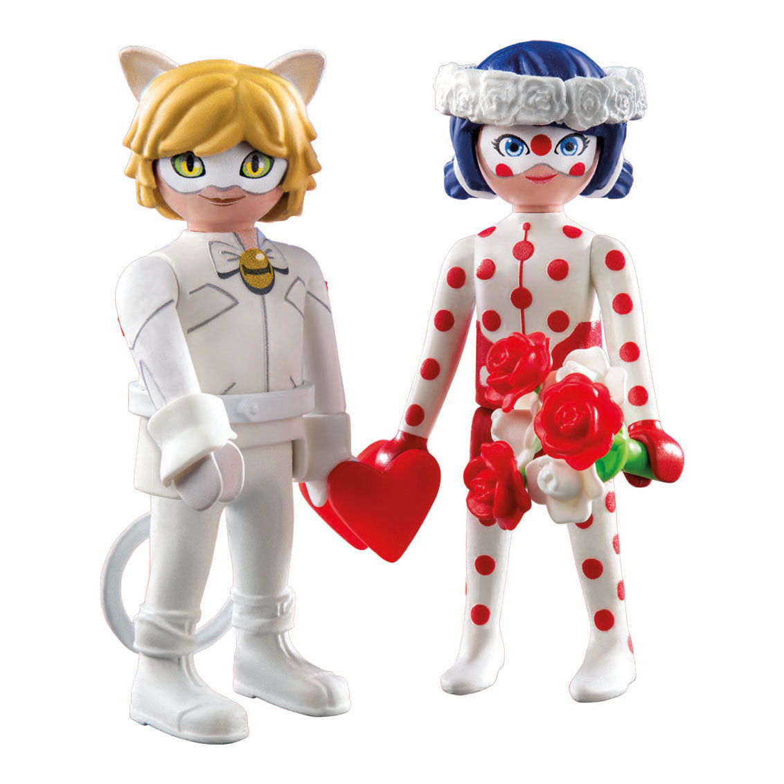 Playmobil Miraculous : Le mariage de rêve de Ladybug Chat Noir 71865