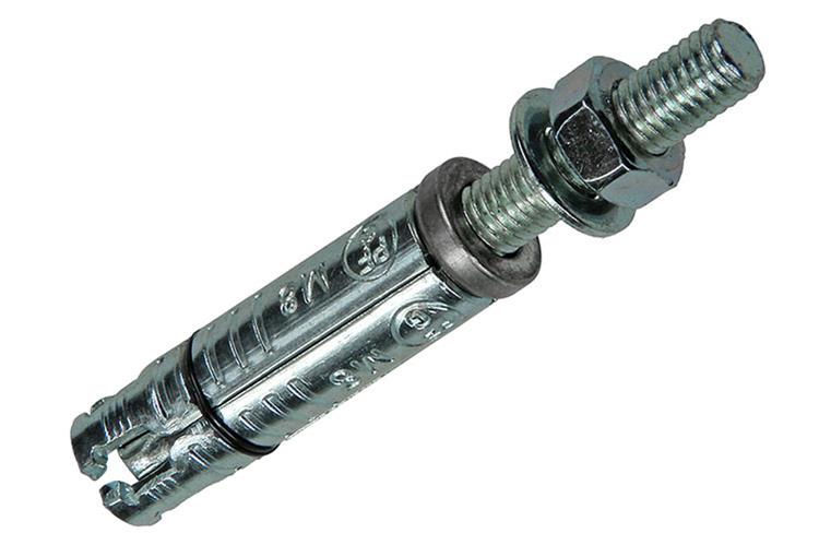Mack 1019938 - boulon à coin avec goujon fileté. galvanisé 3 pièces m8x75 42mm | 5 pièces