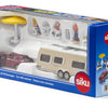 Voiture de tourisme Siku 2542 avec caravane