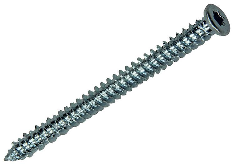 Mack 1019964 - vis pour fenêtre en béton galvanisée avec tête 8 pcs 7,5 x 92 mm | 5 pièces