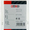 Mack 1017953 - acier de base galvanisé 250 gr 2,7 x 25 mm | 5 pièces