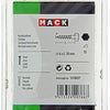 Mack 1018037 - boulon fileté à bois en acier galvanisé 40 pièces 6 x 30 mm | 5 pièces