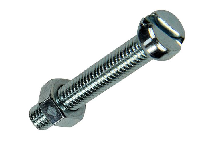 Mack 1018095 - vérin à vis métal. tête + écrou plaqué 28 pcs m5 x 30 mm | 5 pièces