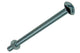 Mack 1018105 - boulon de chauffage + écrou acier galvanisé 18 pcs m6 x 80 mm | 5 pièces