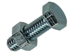 Mack 1018106 - boulon de robinet + écrou en acier galvanisé 40 pcs m5 x 16 mm | 5 pièces - afbeelding 1