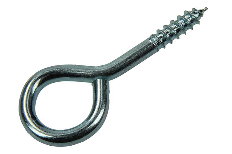Mack 1018137 - oeil à vis en acier galvanisé 25 pcs 4,5 x 30 mm | 5 pièces
