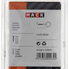 Mack 1018139 - oeil à vis en acier galvanisé 9 pcs 6,0 x 60 mm | 5 pièces