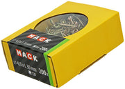 Mack 1020137 - vis pour panneaux d'aggloméré vz kp-self-lockinggvz 200pcs 4,0 x 30 mm | 5 pièces - afbeelding 3