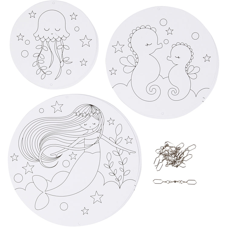 Mobiles d'entreprise Creativ avec motif, d 12+15+18 cm, 300 gr, 3 set 1 boîte