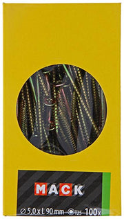 Mack 1020156 - vis pour panneaux d'aggloméré vz kp-self-lockinggvz 100pcs 5,0 x 90 mm | 2 pièces - afbeelding 2