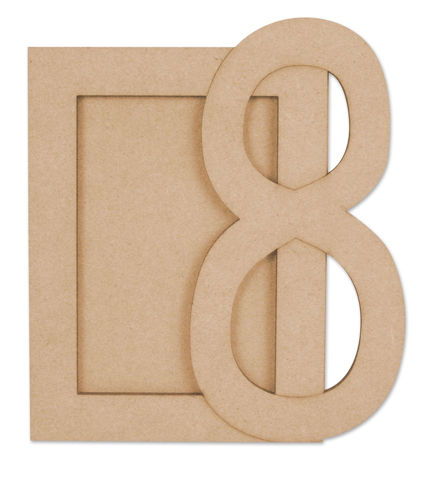 Vaessen creative • cadre photo mdf figure portrait 8