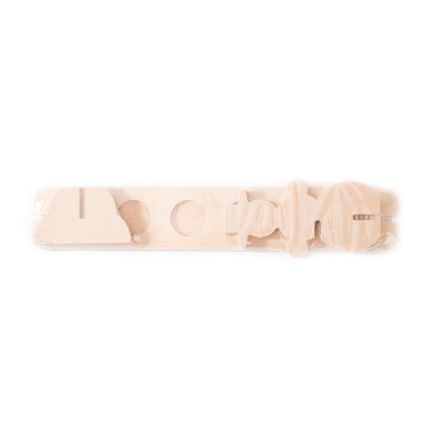 Vaessen creative • bougeoir de Noël mdf bonhomme de neige droit