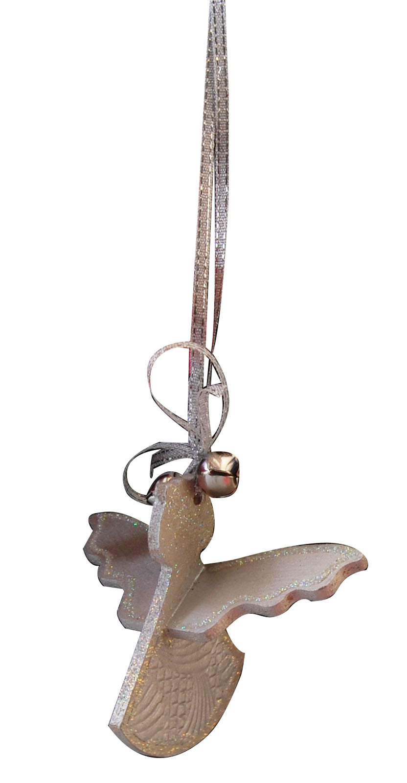 Vaessen creative • mdf 3d ange de Noël 96x74mm 3pcs