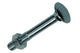 Mack 1020207 - boulon à bois + écrou galvanisé 18 stm8 x 60 mm | 5 pièces
