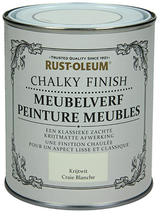 Rust-oleum 1050946 - peinture pour meubles blanc craie 750 ml | 1 pièce