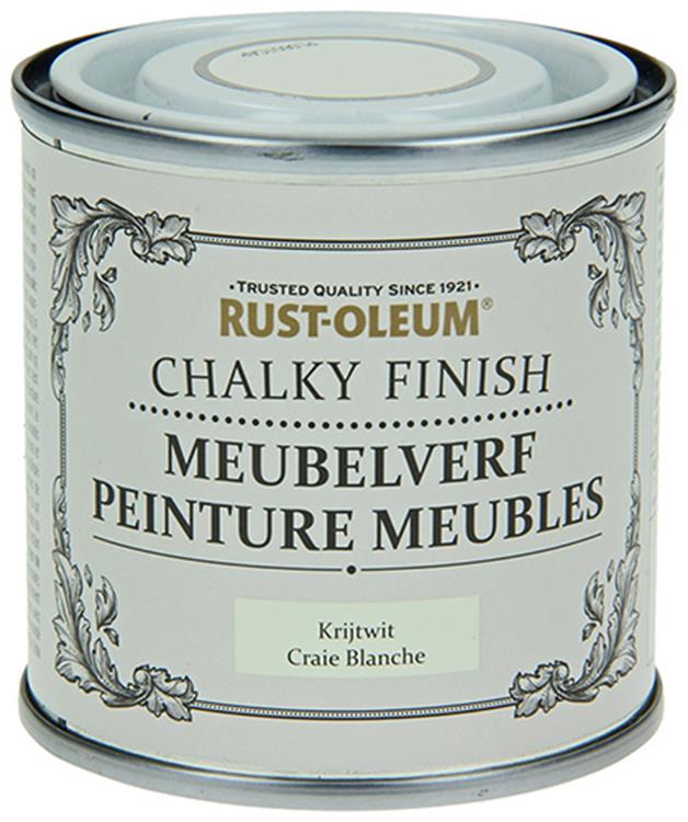 Rust-oleum 1050947 - peinture pour meubles blanc craie 125 ml | 1 pièce