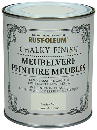 Rust-oleum 1050948 - peinture pour meubles blanc antique 750 ml | 1 pièce