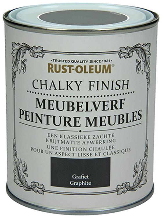 Rust-oleum 1050966 - peinture pour meubles graphite 750 ml | 1 pièce