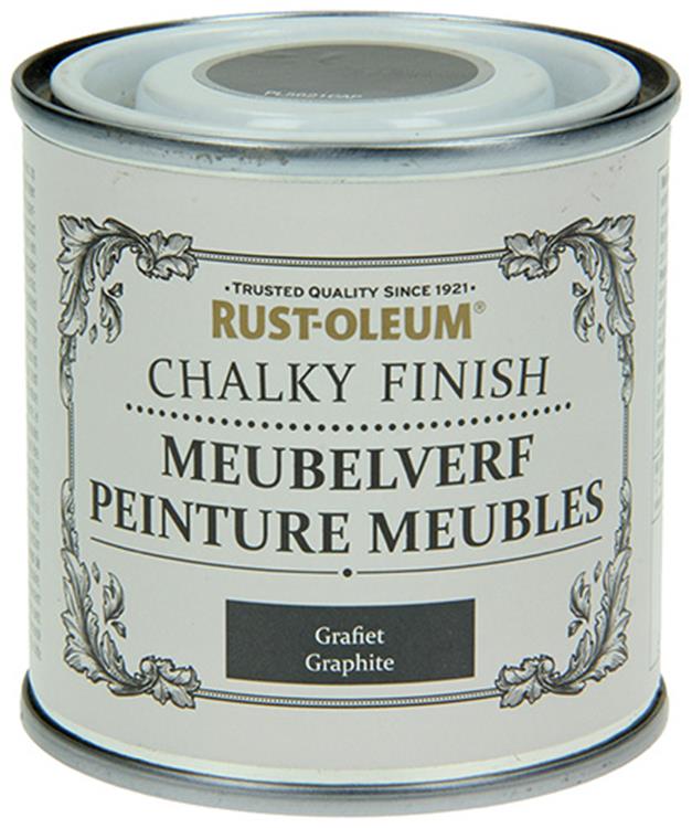 Rust-oleum 1050967 - peinture pour meubles graphite 125 ml | 1 pièce