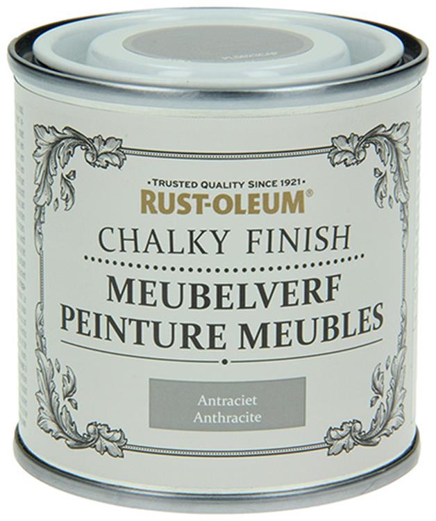 Rust-oleum 1050969 - peinture pour meubles anthracite 125 ml | 1 pièce