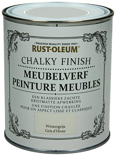 Rust-oleum 1050970 - peinture pour meubles gris hiver 750 ml | 1 pièce